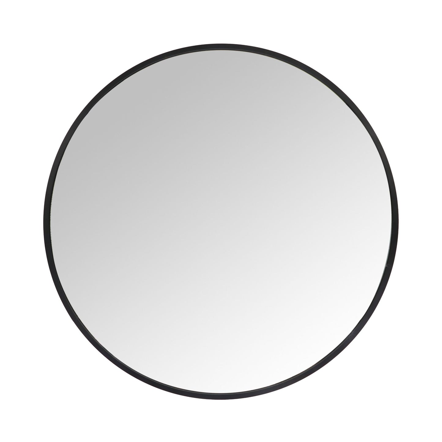 Round Wall Mirror, Metal Frame, Decorative/Vanity Use