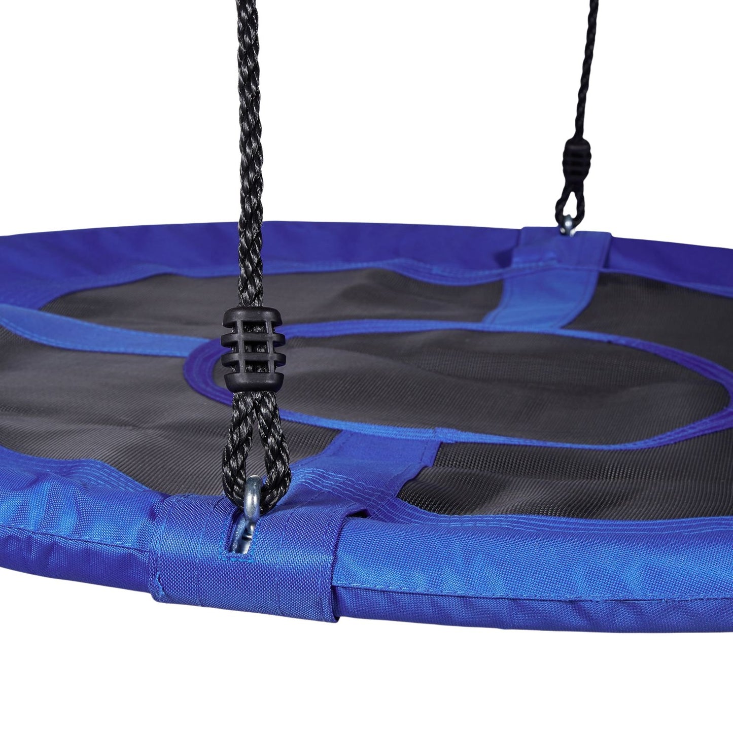 Round bird bow swing with closed seat