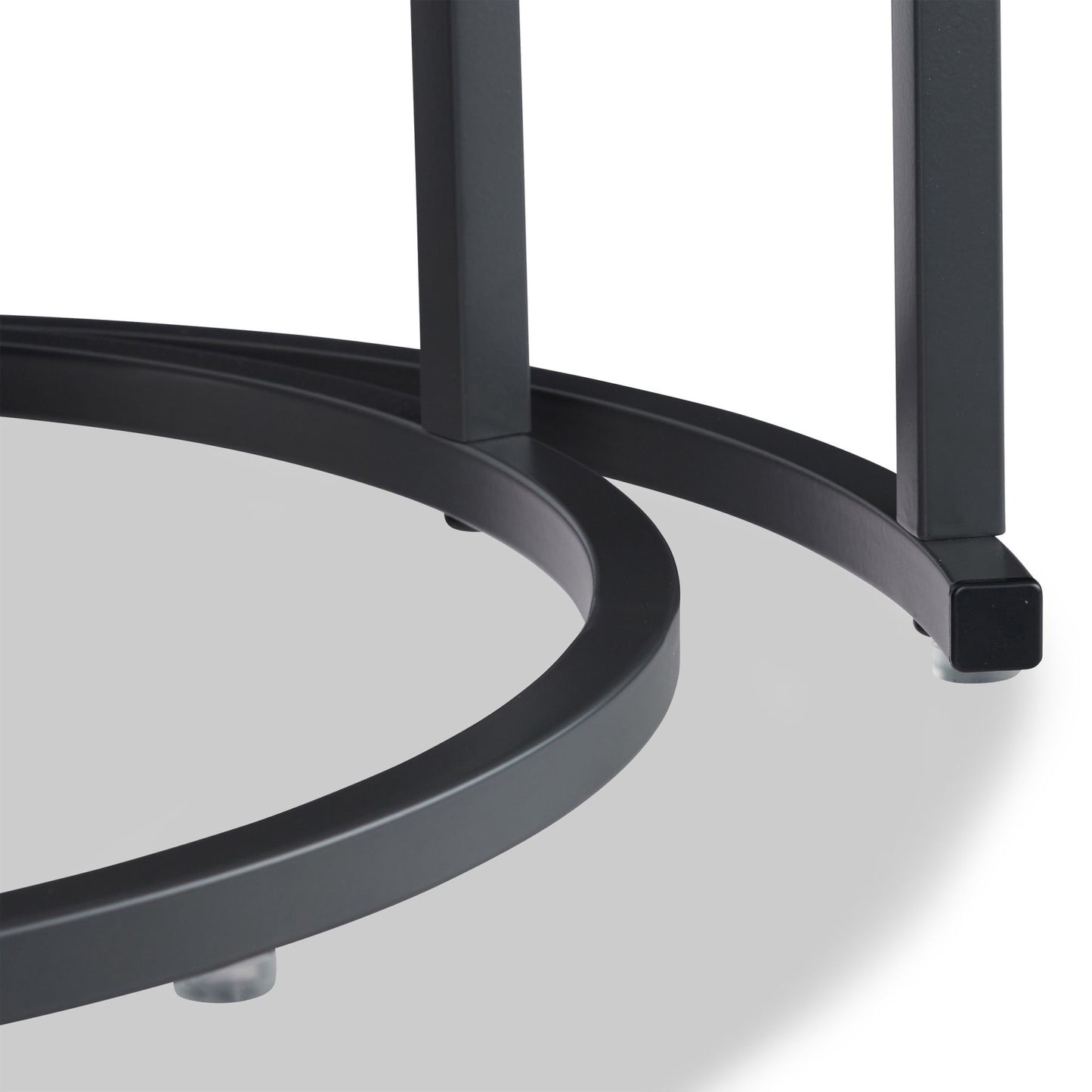 Round coffee table set of 2