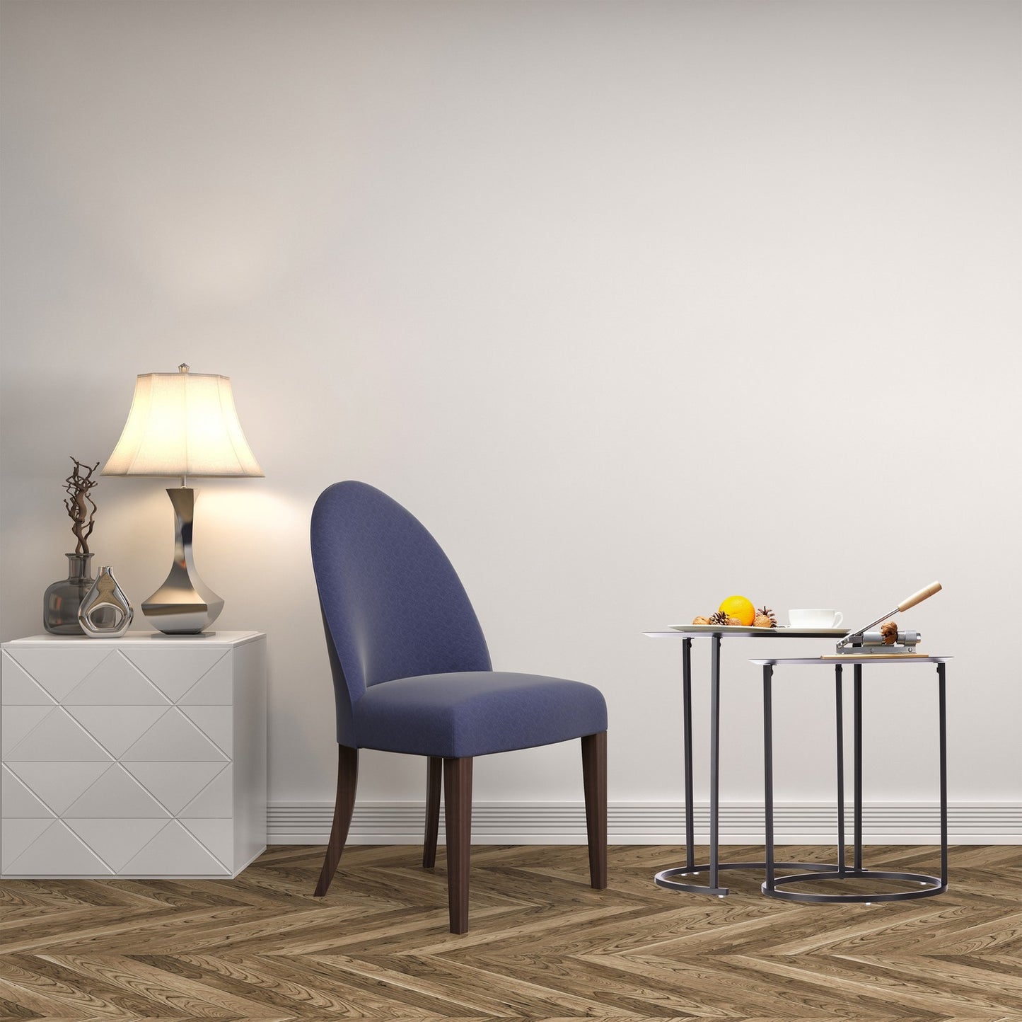 Round coffee table set of 2