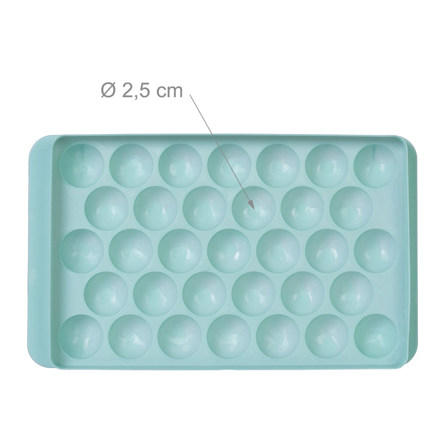Round ice cube shape in set of 3