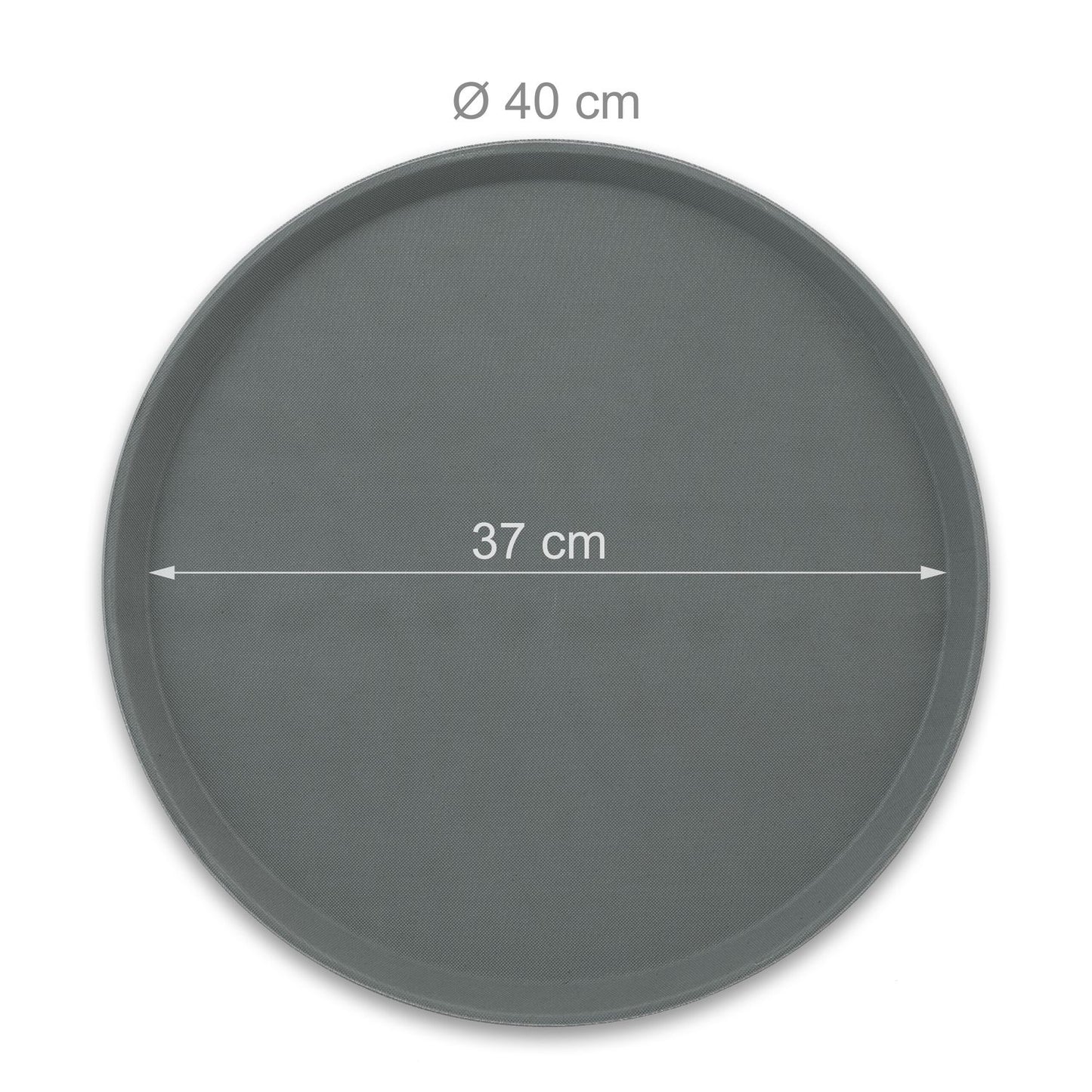 Round serving tray 2-pack 40 cm