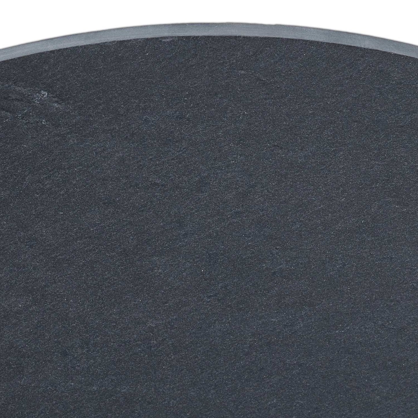 Round slate plate set of 6
