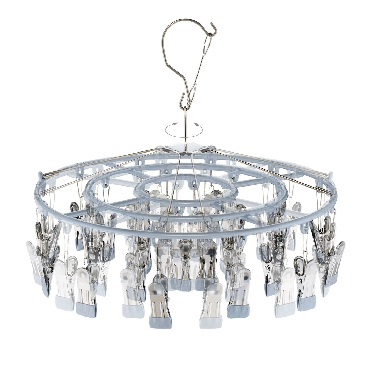 Round sock dryer for Clotheshorse