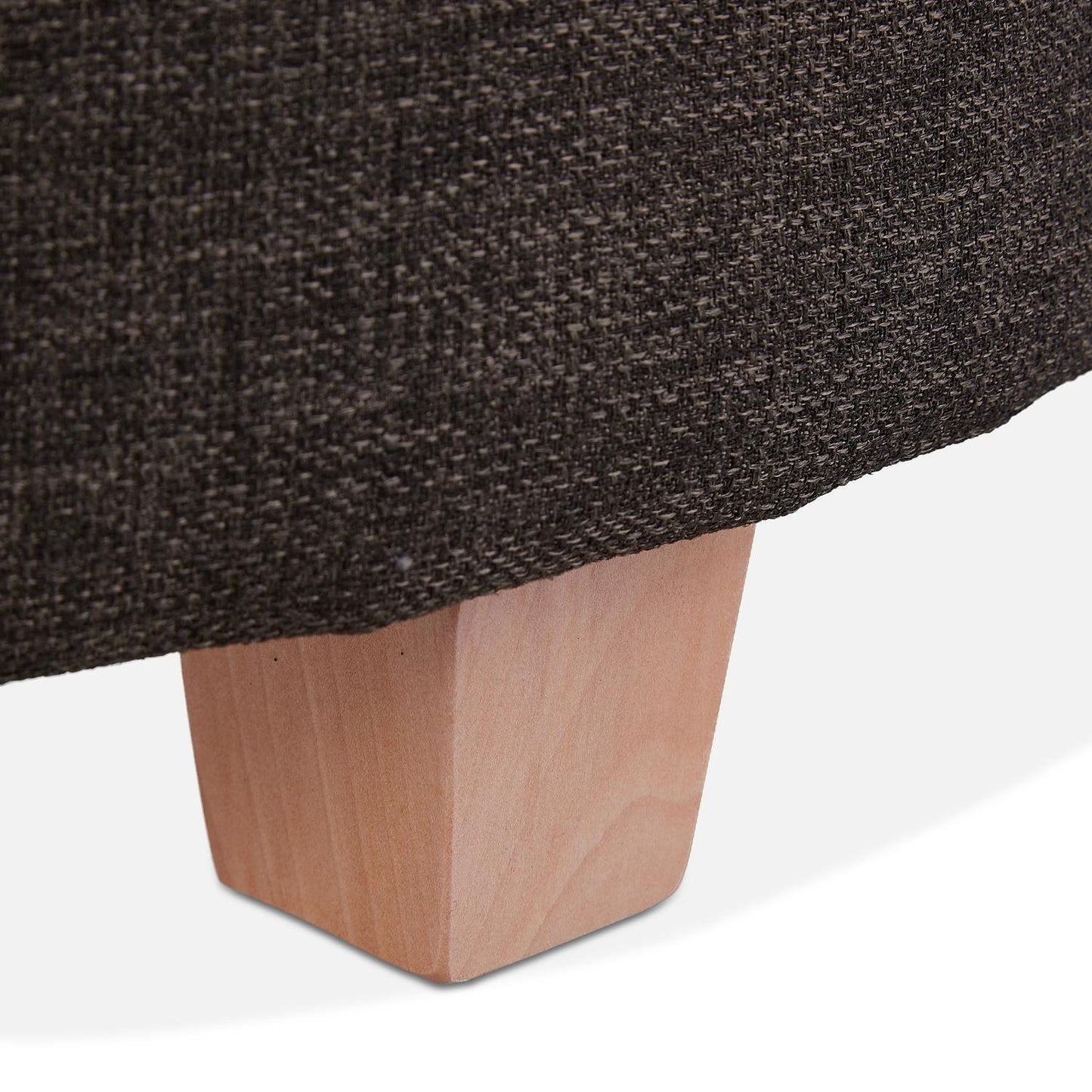 Round stool with storage space
