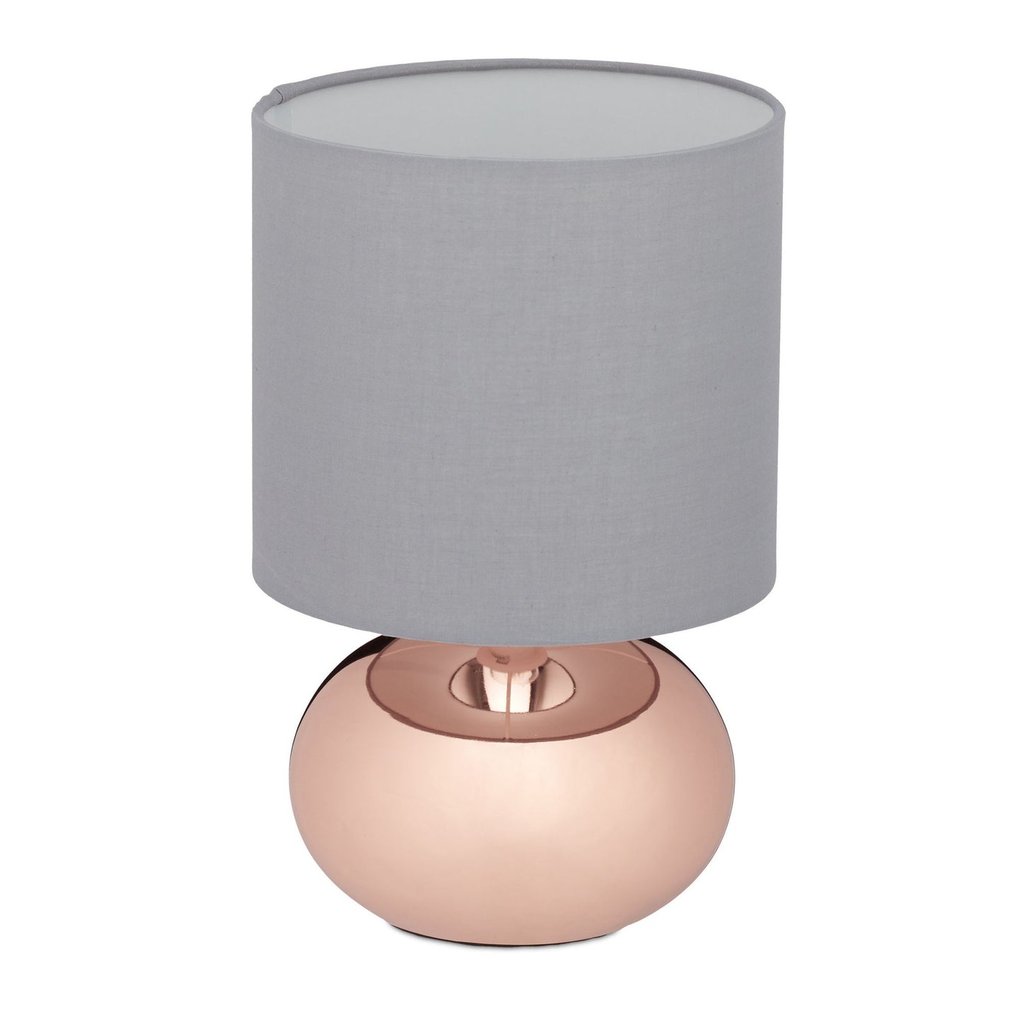 Round table lamp with touch function