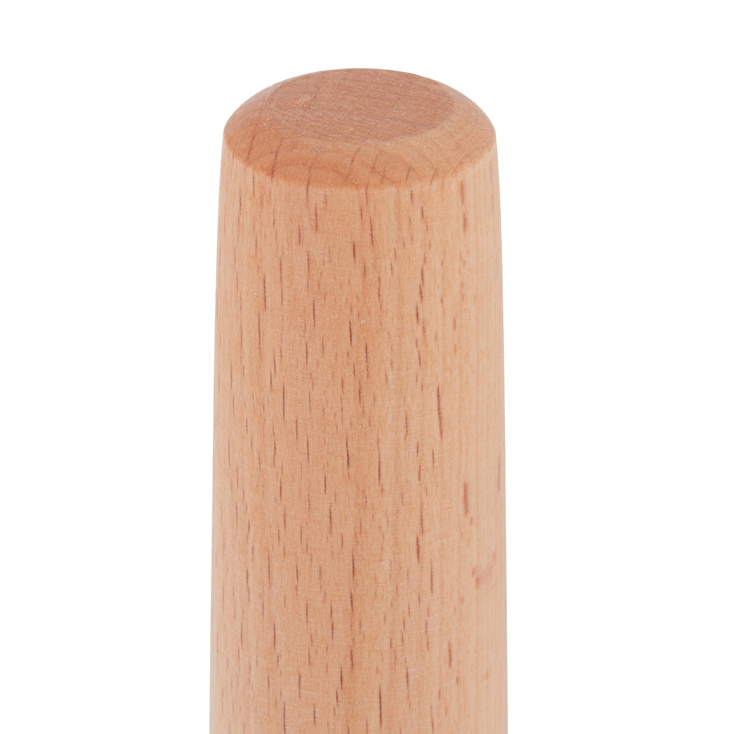 Round wooden paper towel holder