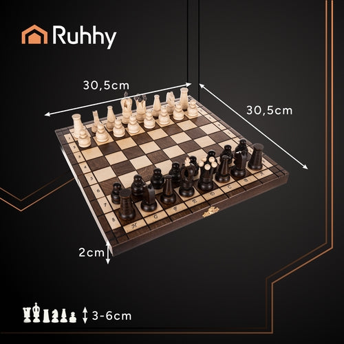 Royal chess 31x31cm 26038