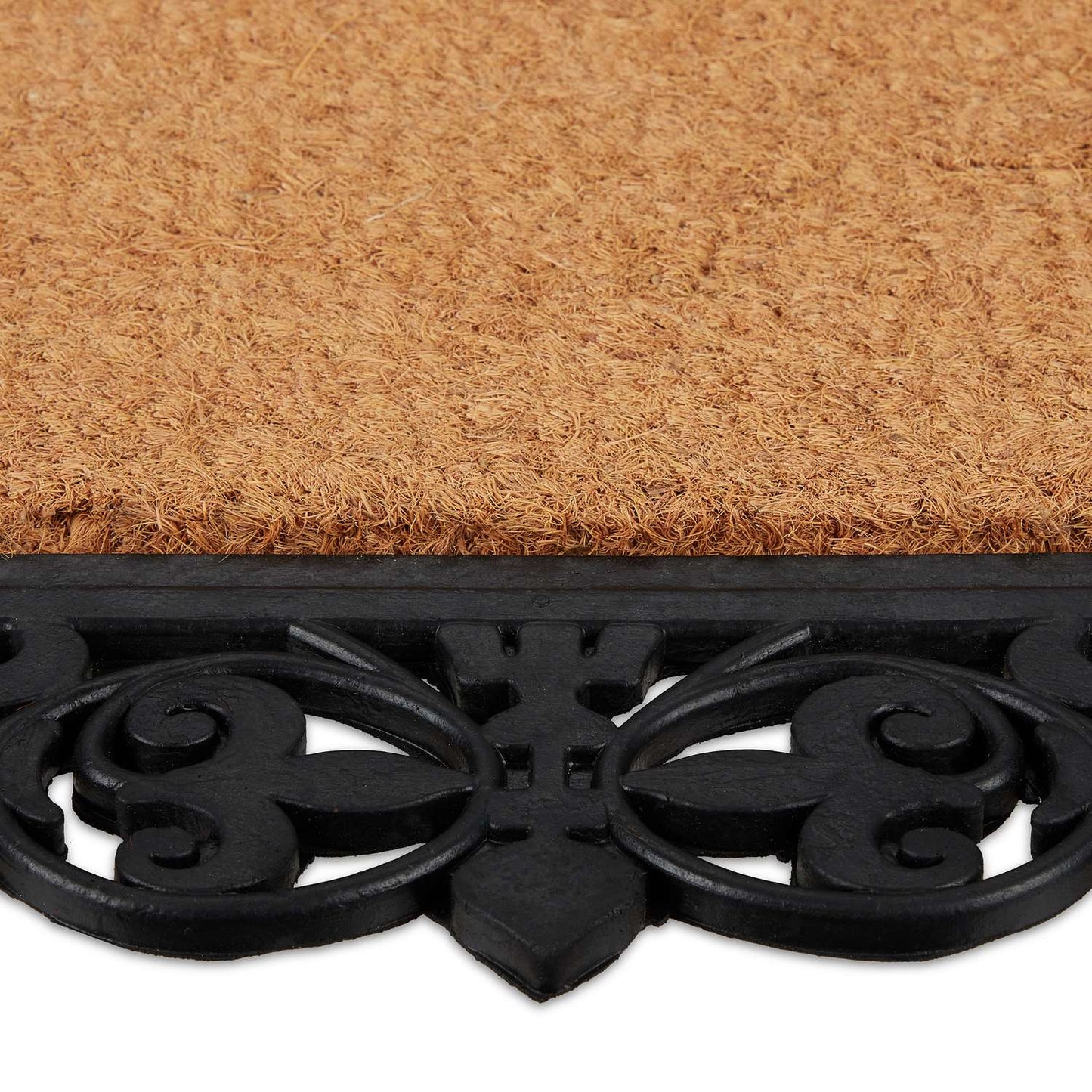 Rubber & coconut door mat