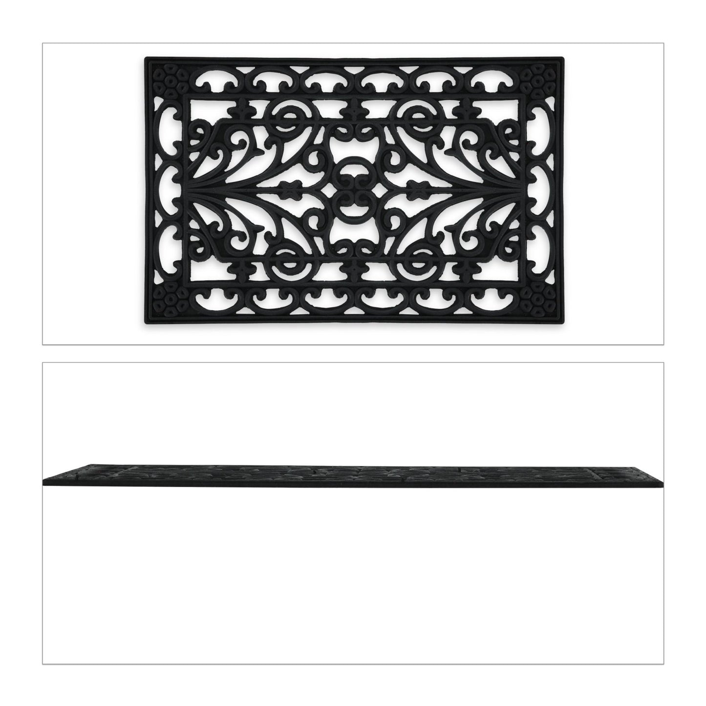 Rubber door mat