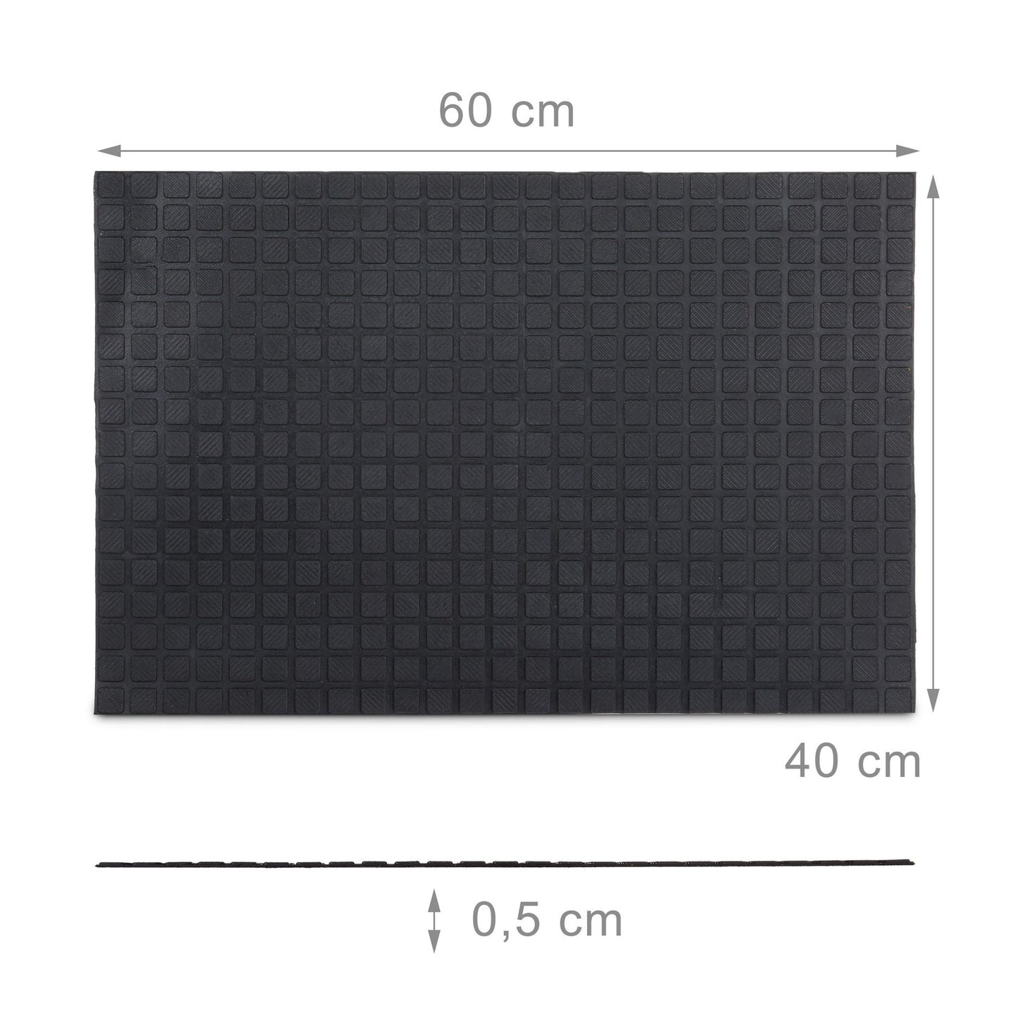Rubber door mat