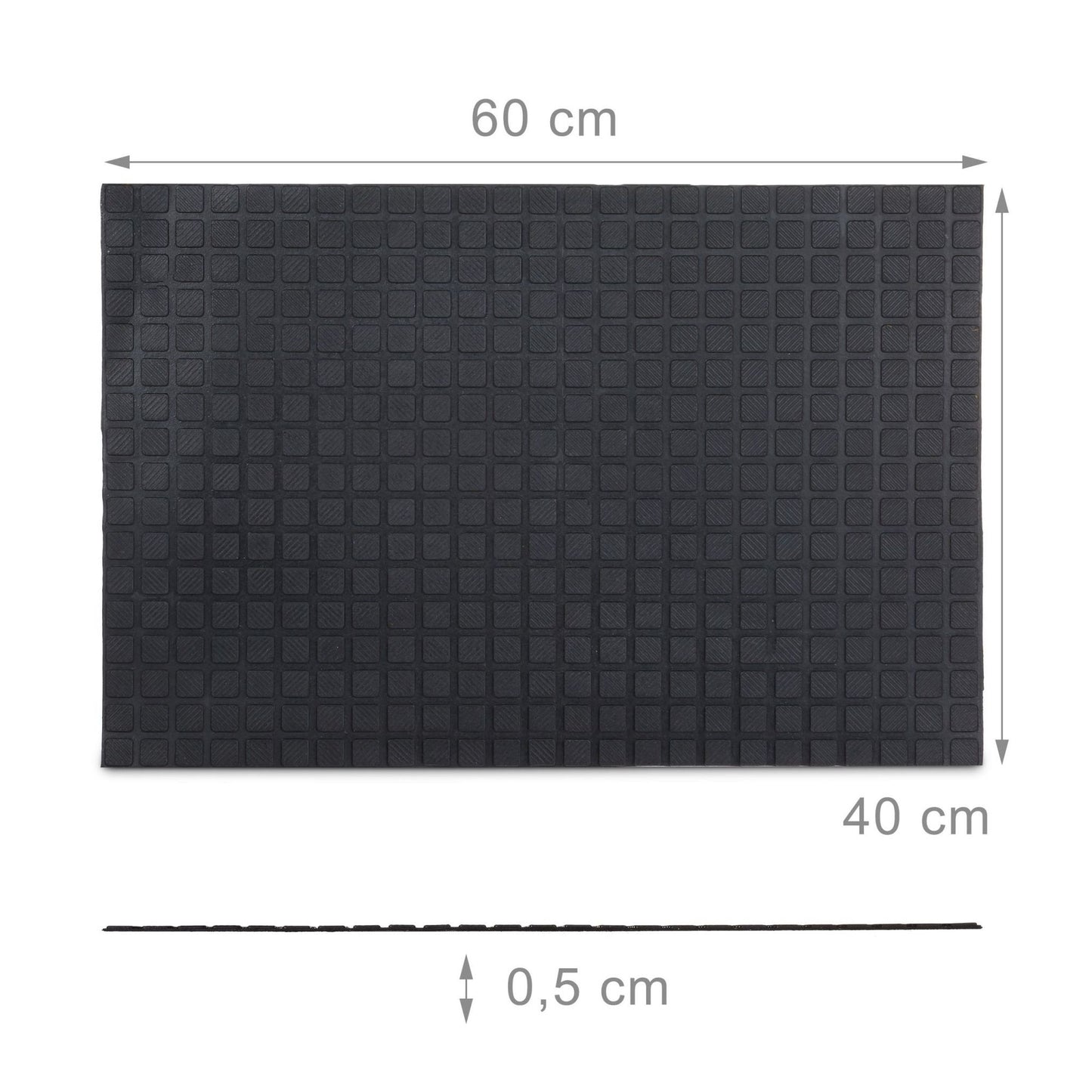 Rubber door mat