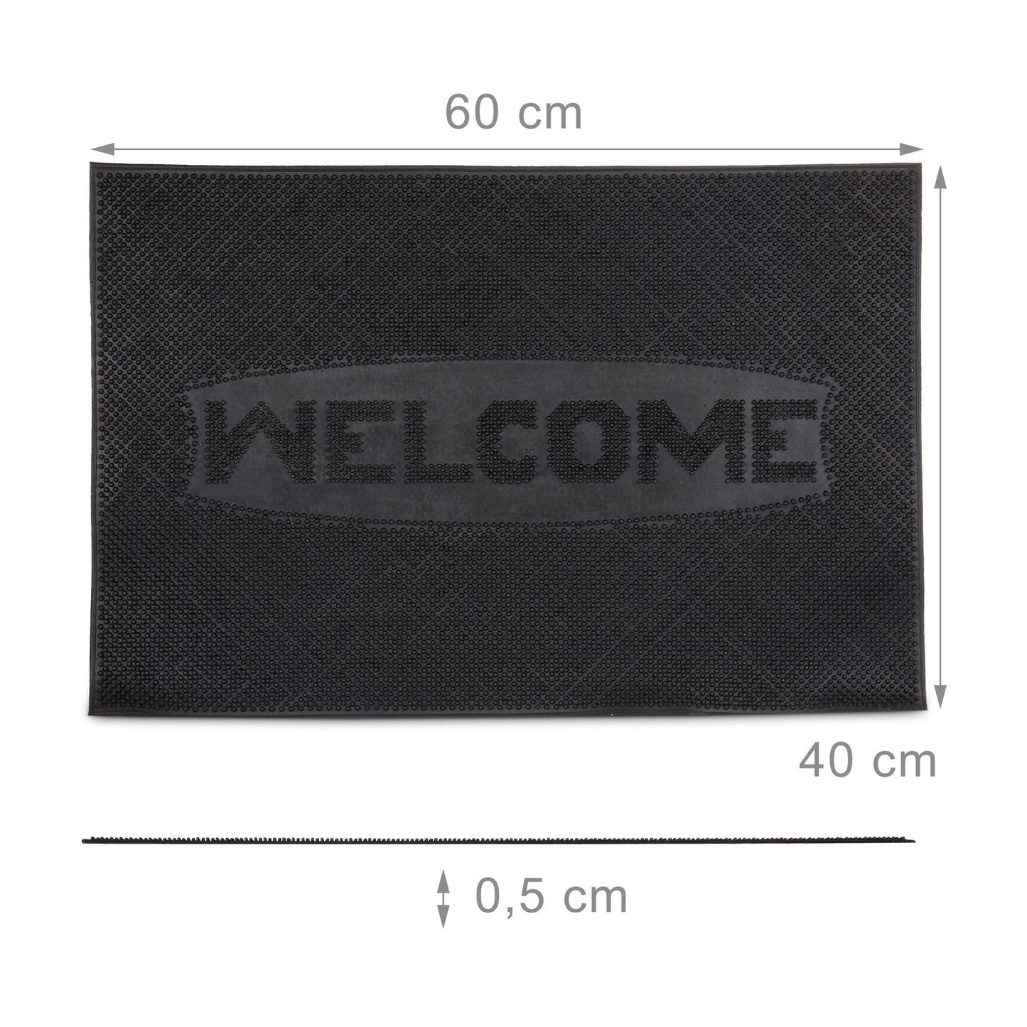 Rubber doormat WELCOME