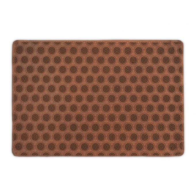 Rubber door mat with studs