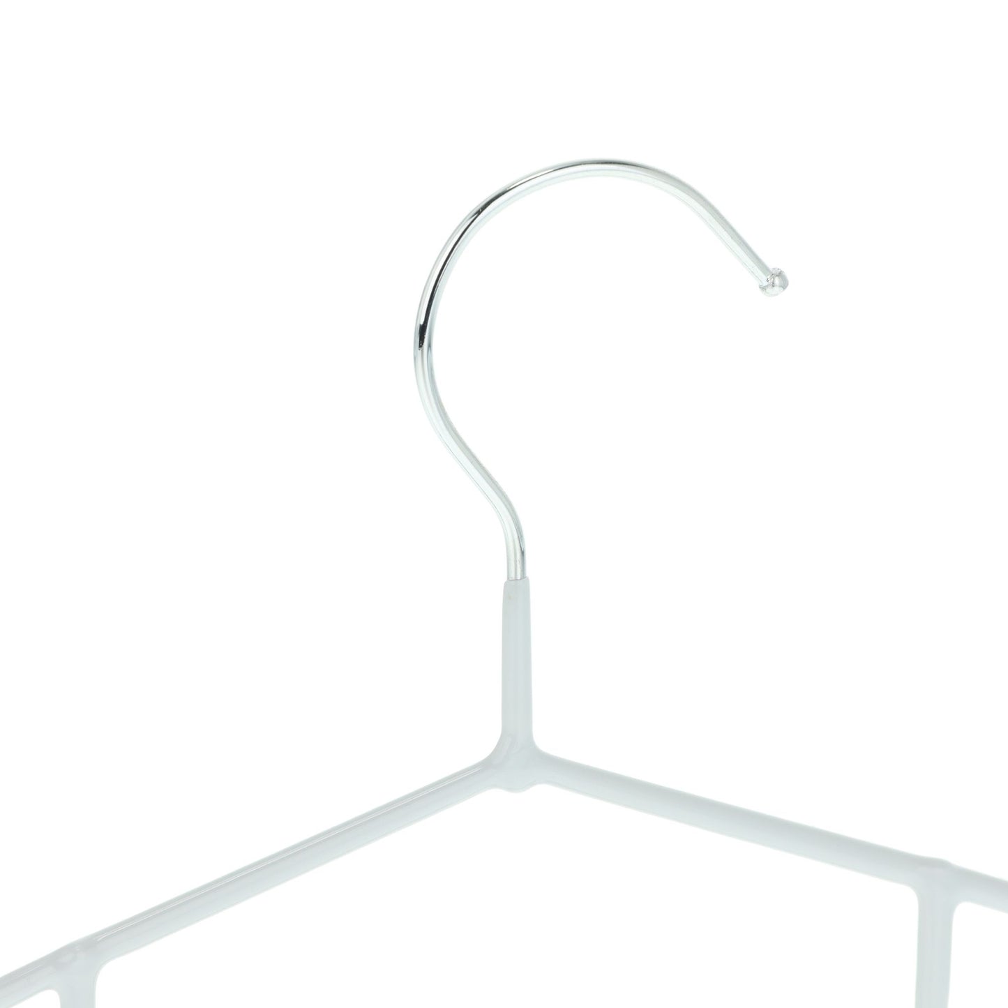 Rubberized coat hangers in a set of 24