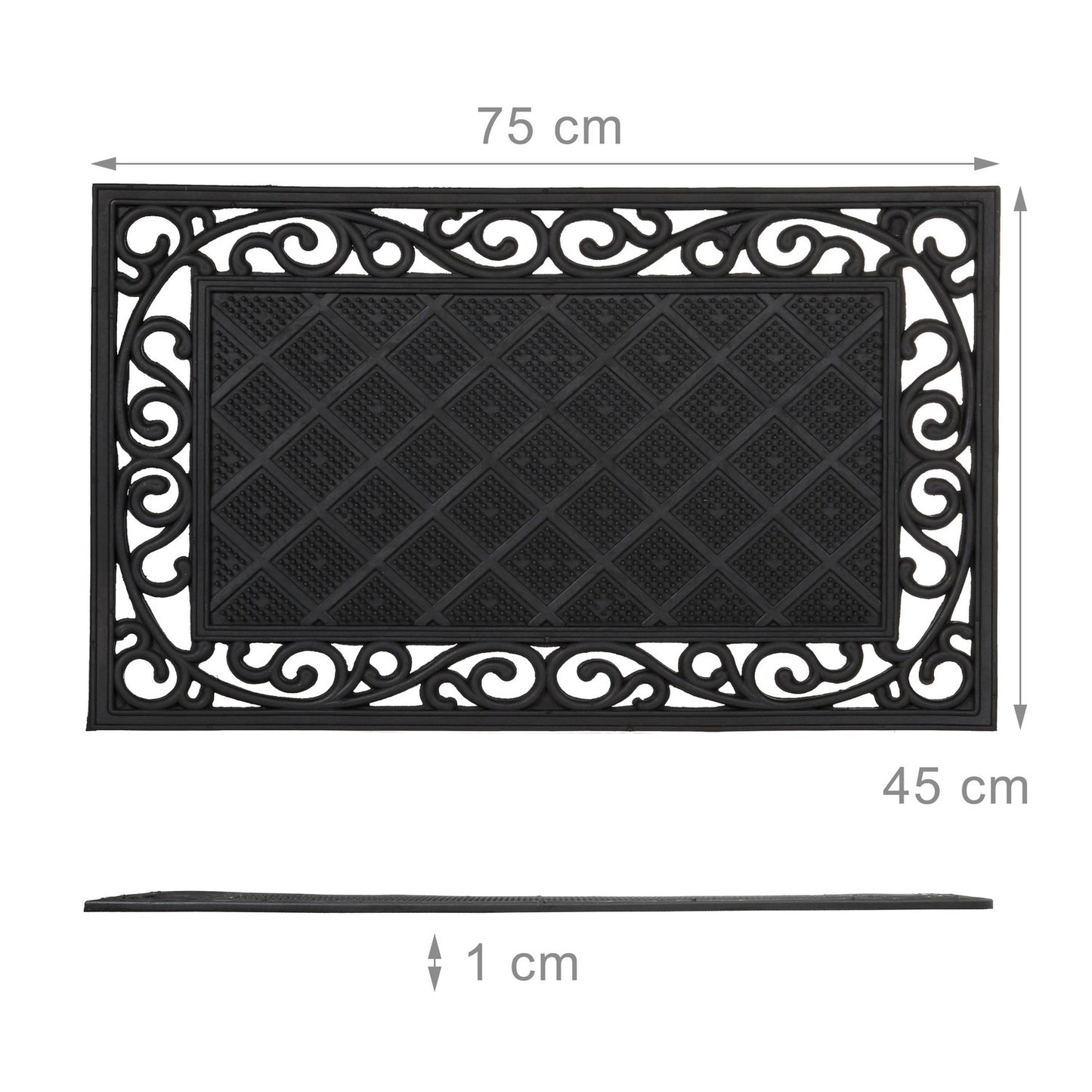 Rubber mat rectangular