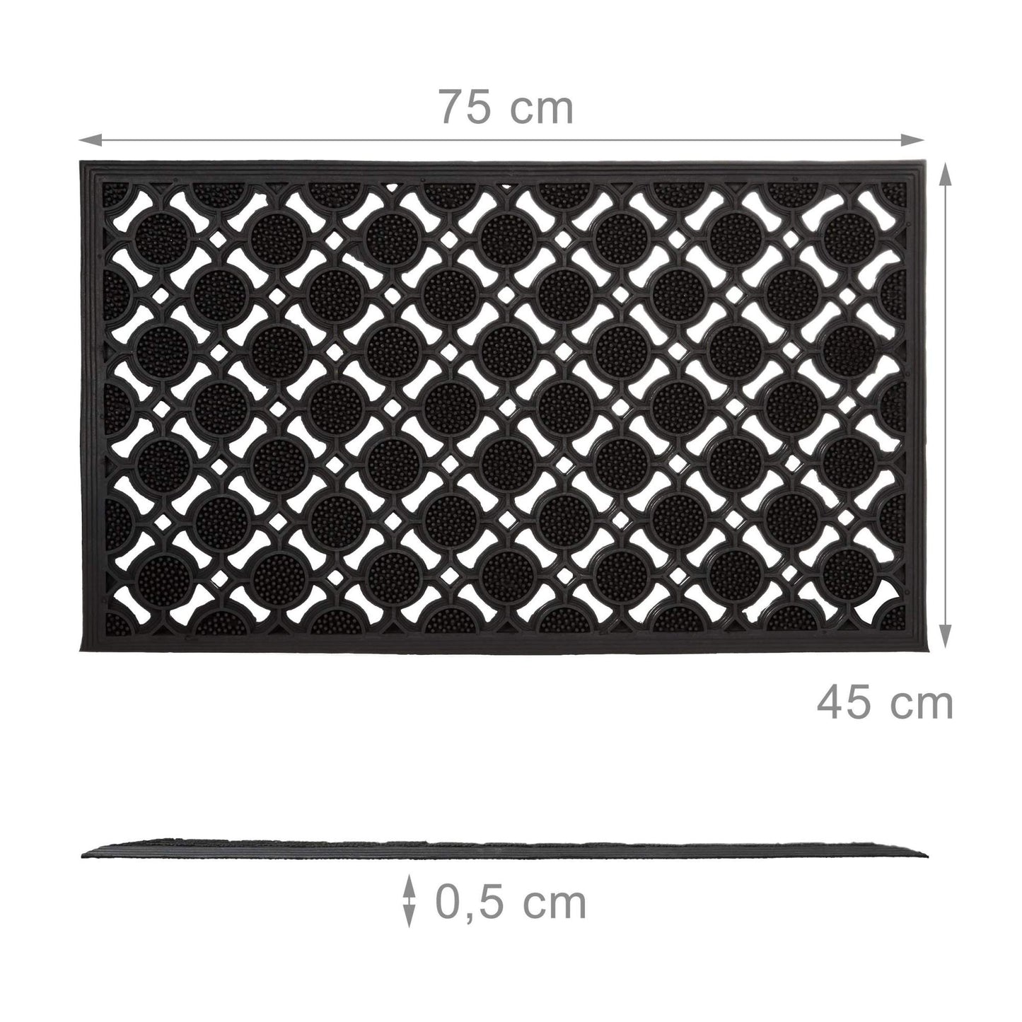 Rubber mat rectangular