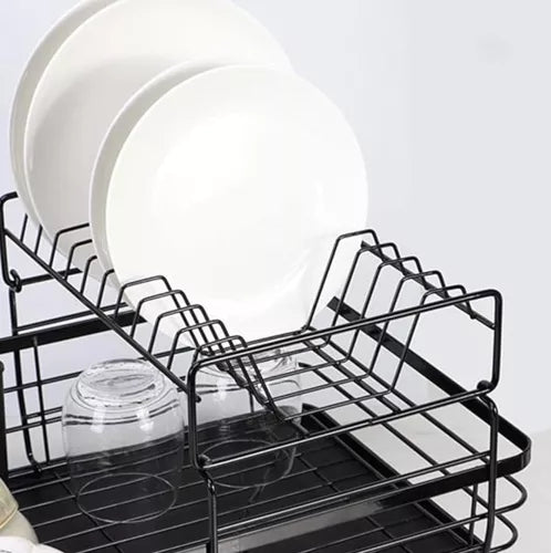 Ruhhy 19163 two-level dish drainer