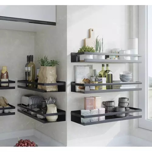 Ruhhy 19188 black bathroom shelf