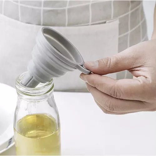 Ruhhy 20758 folding silicone funnel