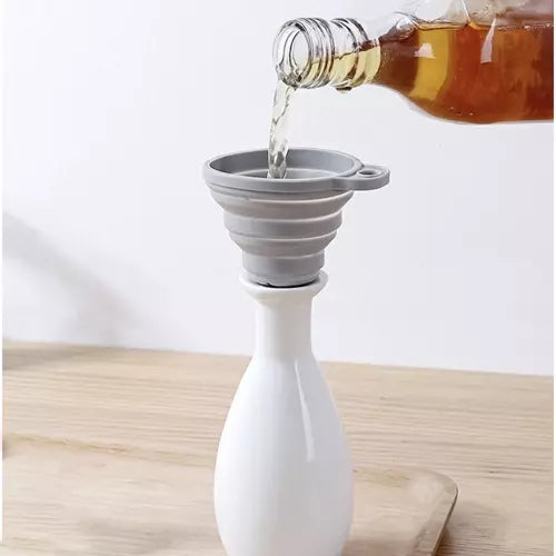 Ruhhy 20758 folding silicone funnel