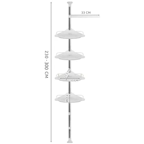 Ruhhy 23369 corner shower shelf
