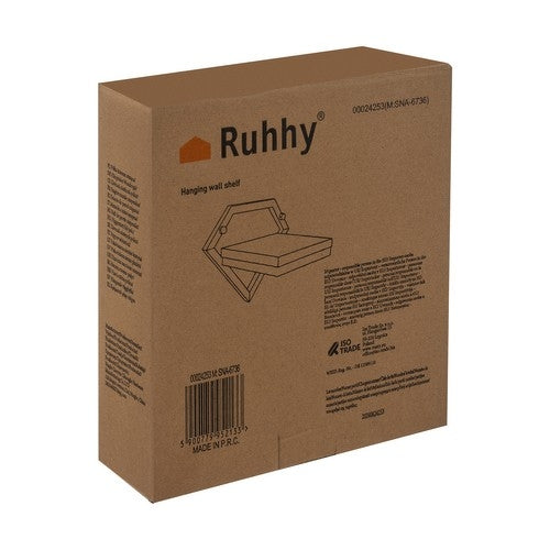 Ruhhy 24253 hanging wall shelf