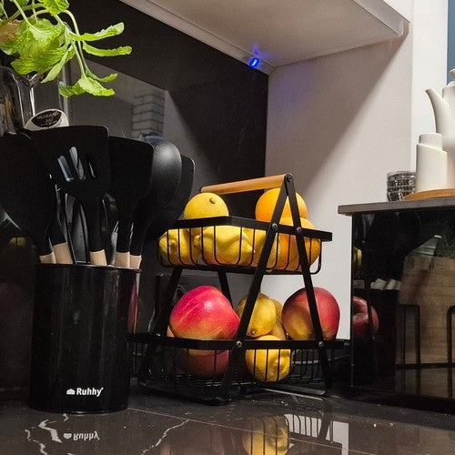 Ruhhy 24265 two-tier fruit/vegetable basket