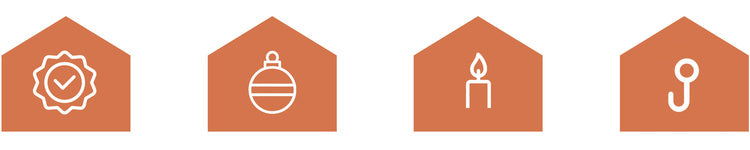 Ruhhy 26754 copper LED Christmas lantern