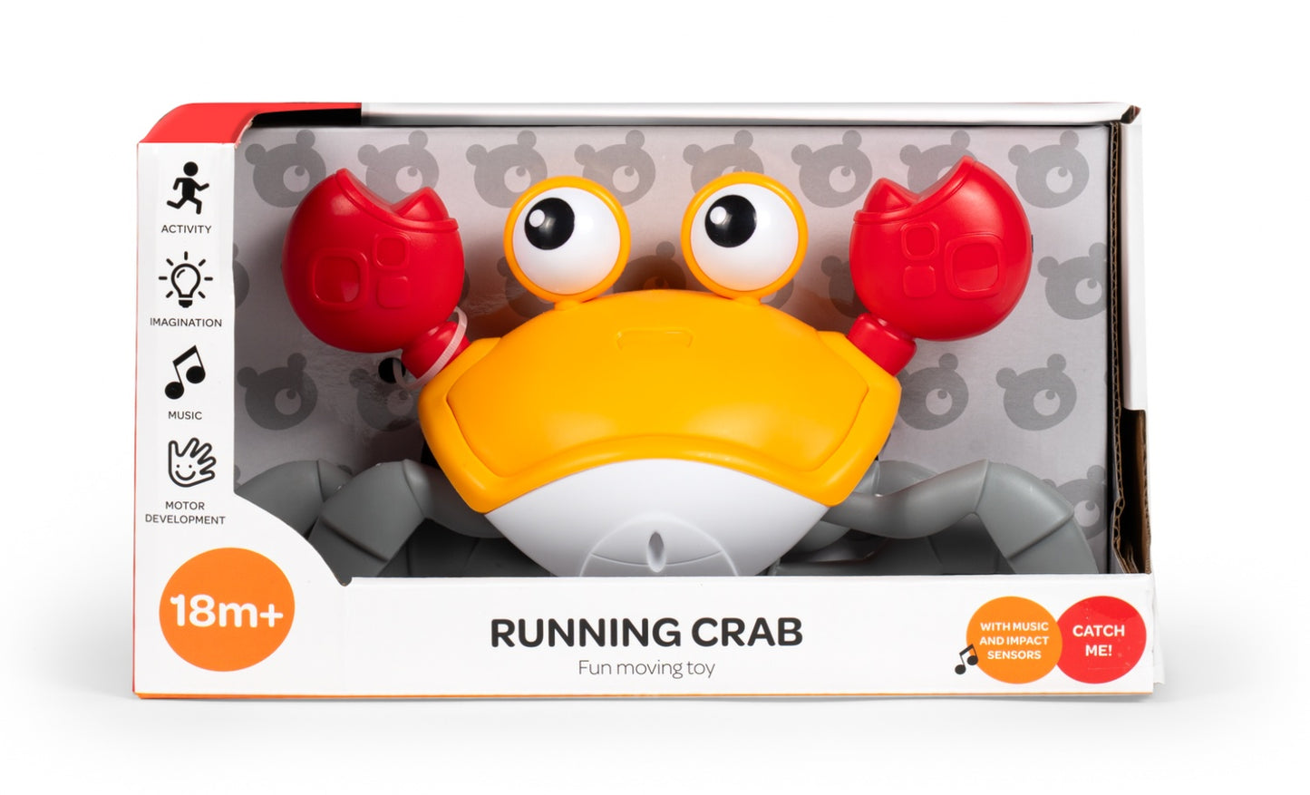 Running Crab Fun Moving Toy for Kids, Interactive Play