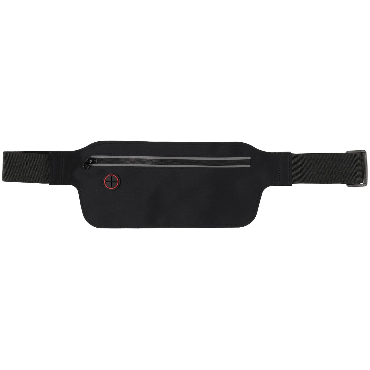 Running belt with cell phone compartment