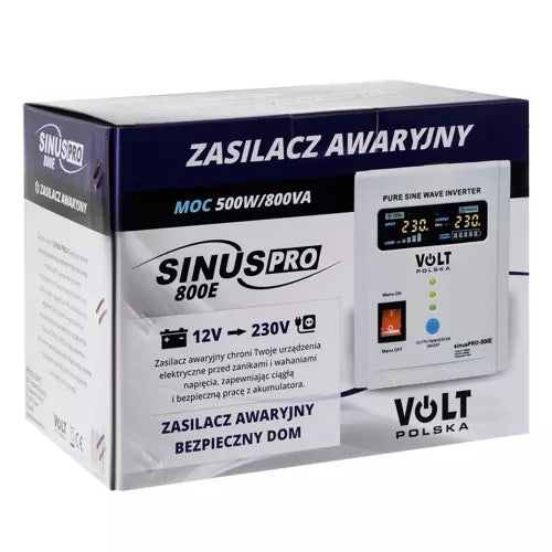 SINUS PRO 800 E 12/230 W emergency power supply