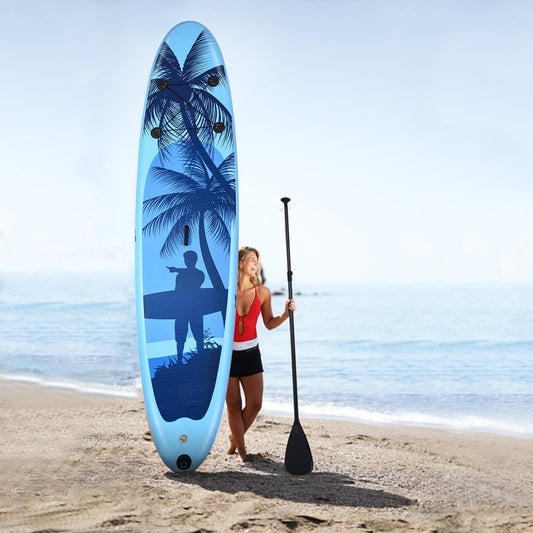 SUP Board Inflatable Stand up Board Paddle Board Blue-L