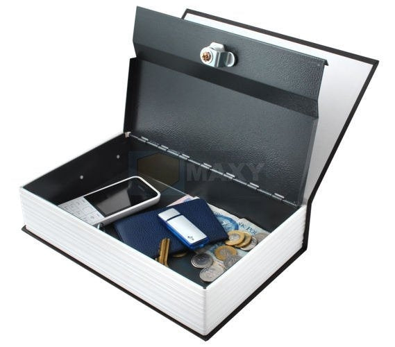 Safe - a box hidden in a book