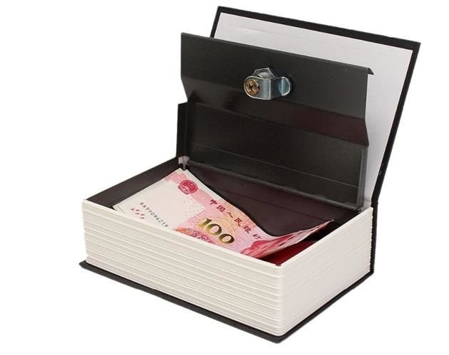 Safe - a cassette hidden in a book, 18cmx11.5cm