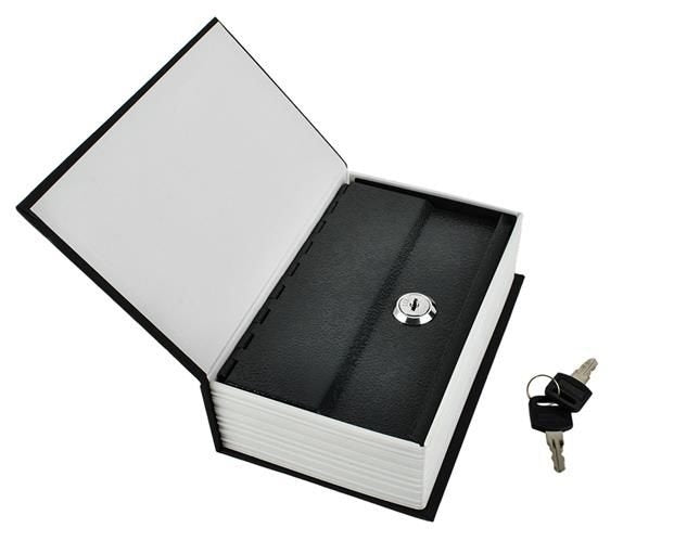 Safe - a cassette hidden in a book, 18cmx11.5cm