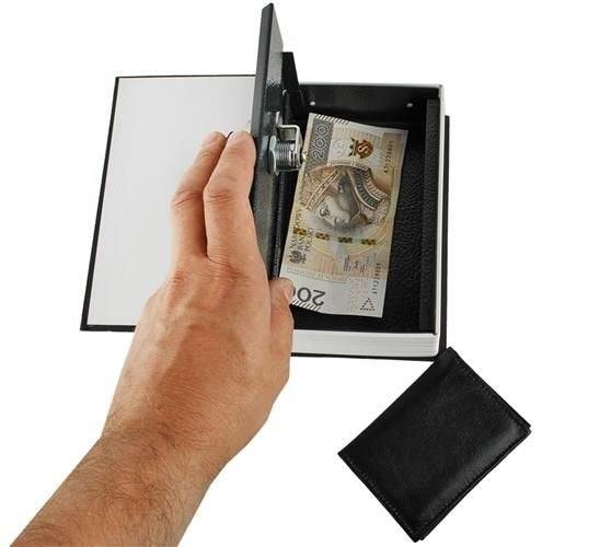 Safe - a cassette hidden in a book, 18cmx11.5cm