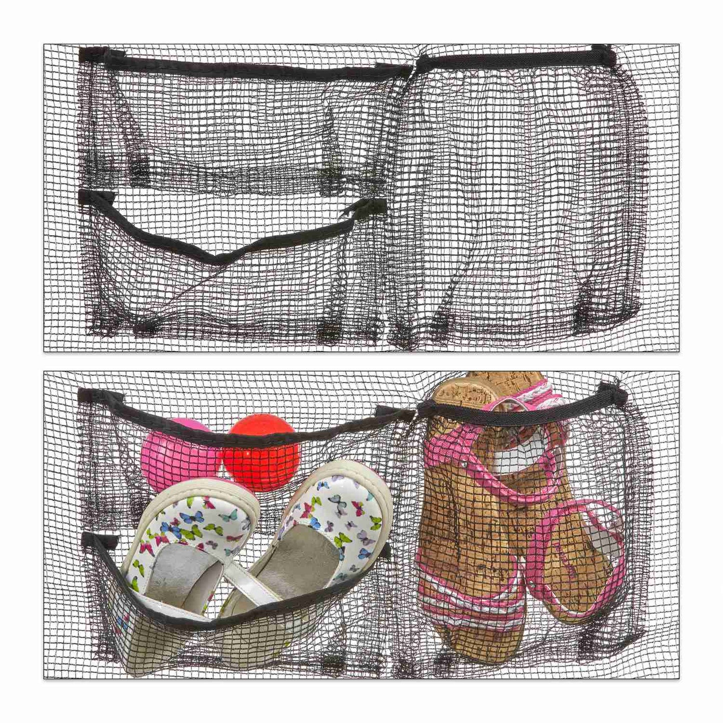 Safety net stand trampoline