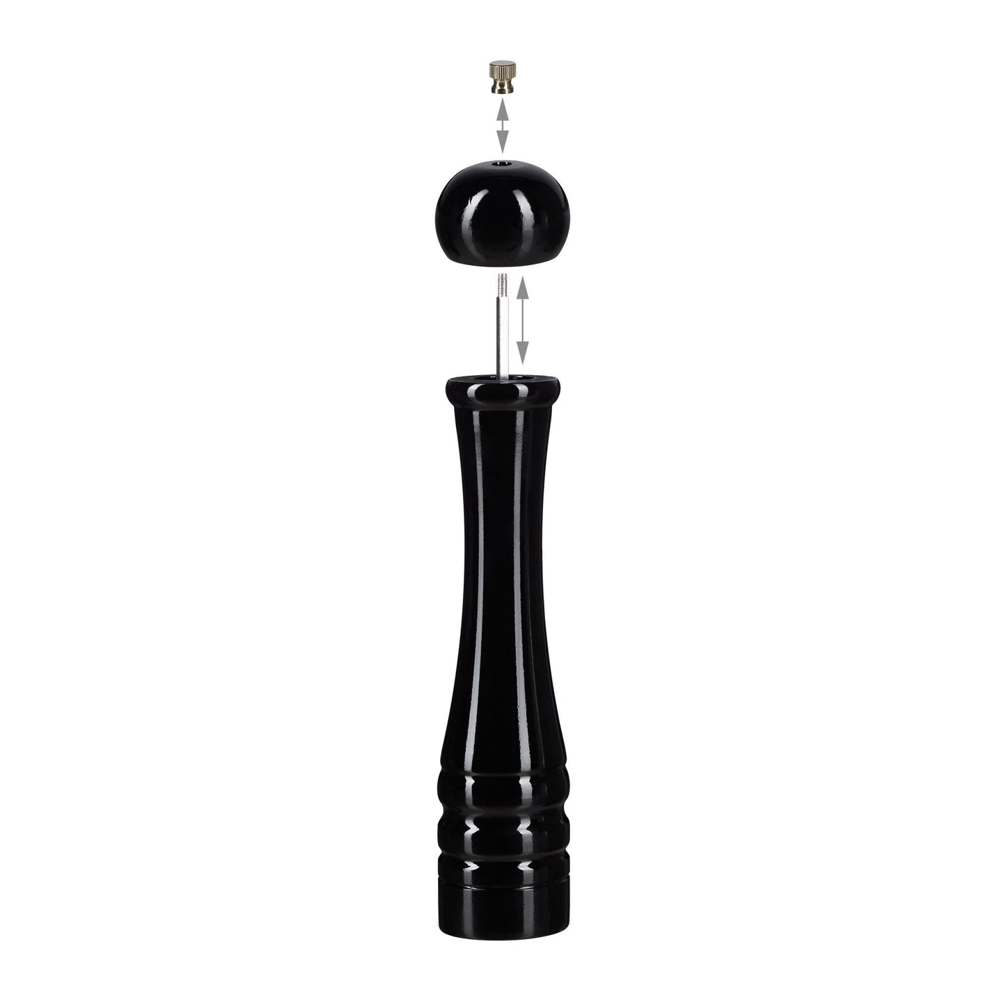 Salt and pepper mill set of two