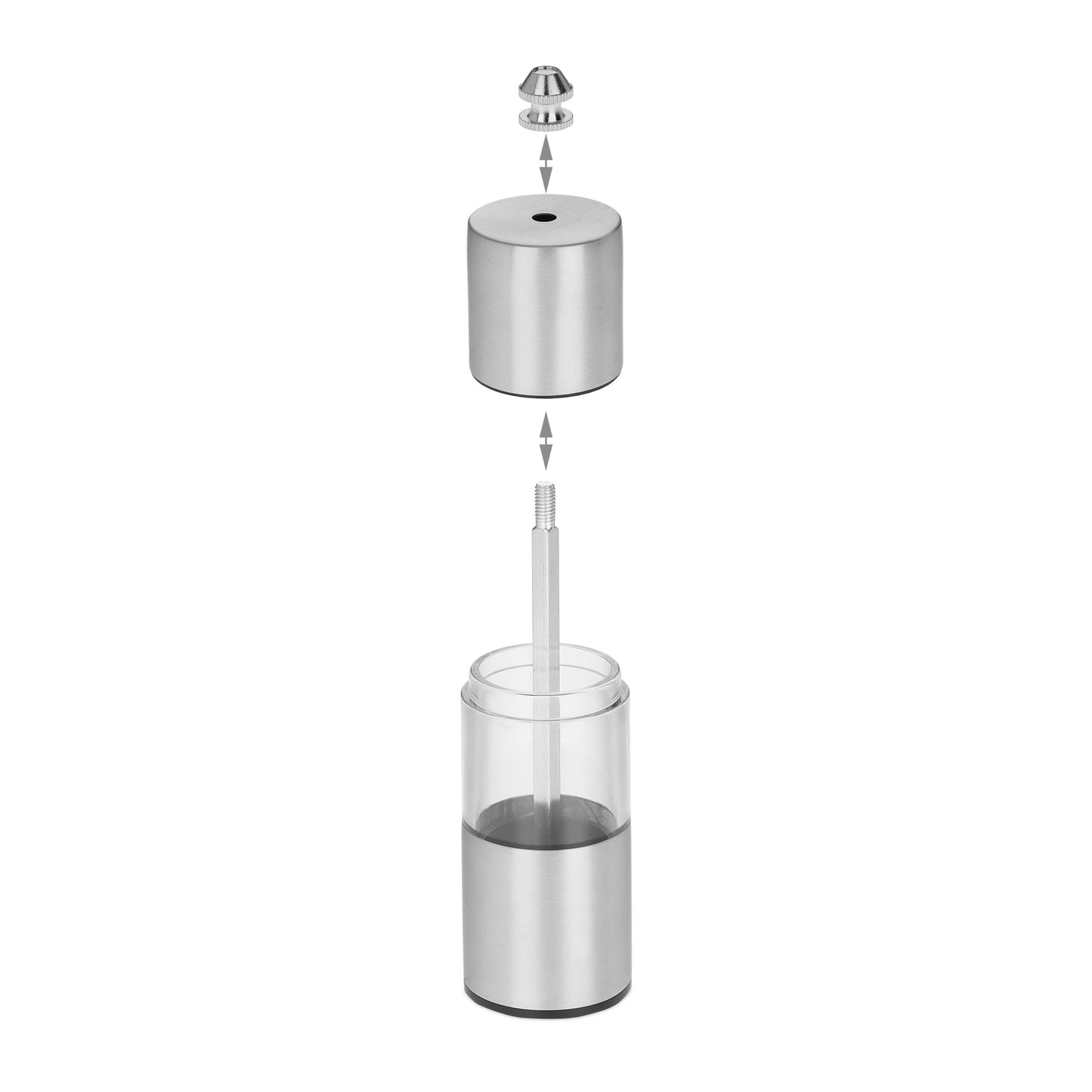 Salt shaker & pepper mill in set