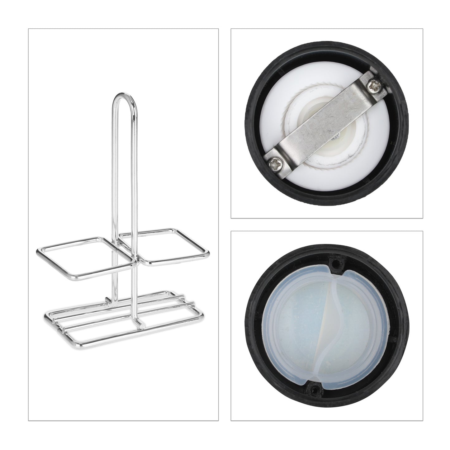 Salt shaker & pepper mill in set