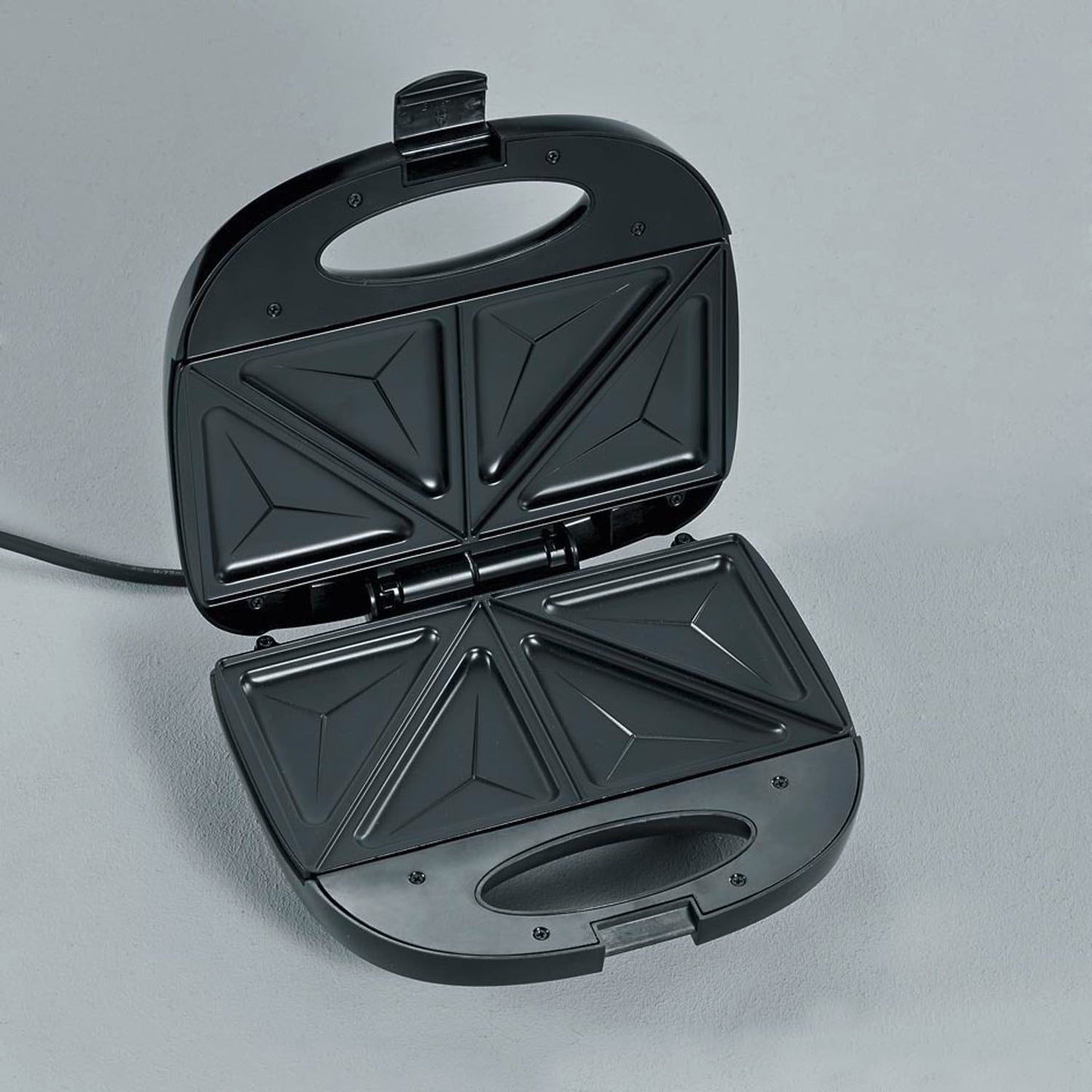 Sandwich Grill, Stainless Steel, Non-Stick Plates, 600W