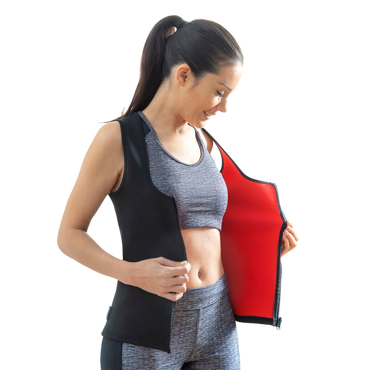 Sauna Sport Vest for Woman Veheat InnovaGoods - M