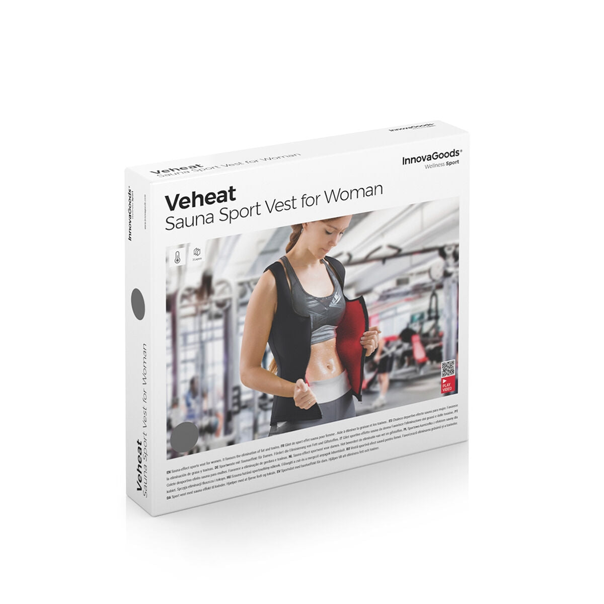 Sauna Sport Vest for Woman Veheat InnovaGoods - M