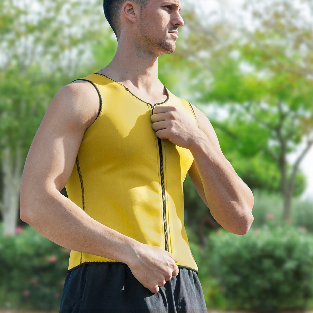 Sauna Sports Vest for Men Passwa InnovaGoods - L