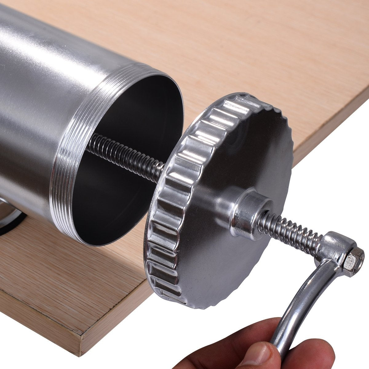 Sausage Stuffer Machine, 2.5kg Capacity, Stainless Steel