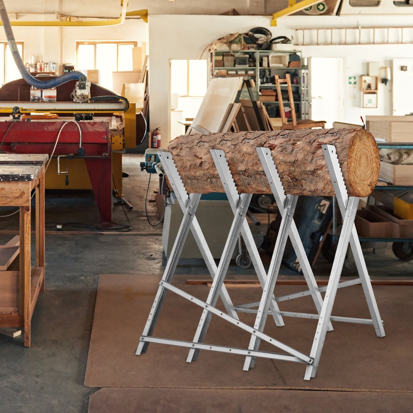 Saw stand in steel max 150 kg