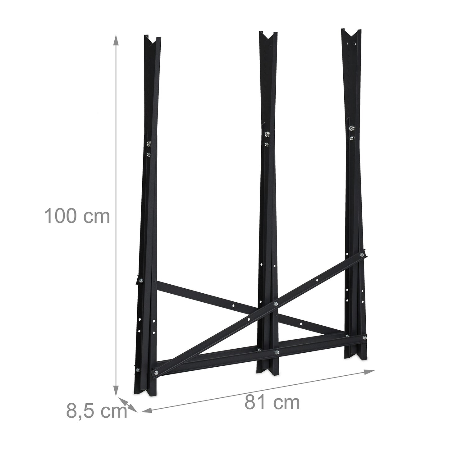 Saw trestle in metal