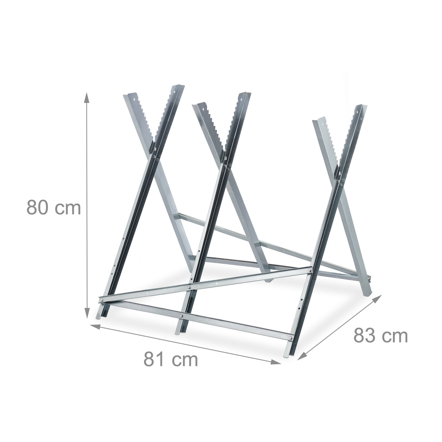 Saw trestle metal