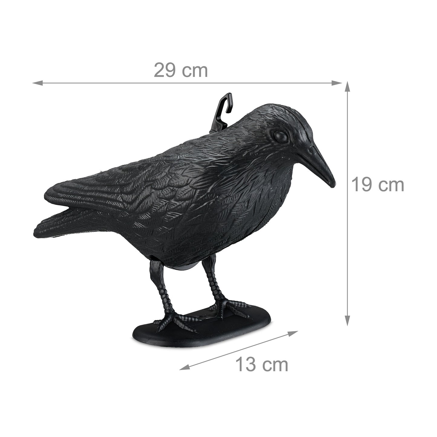 Scarecrow crow set of 4